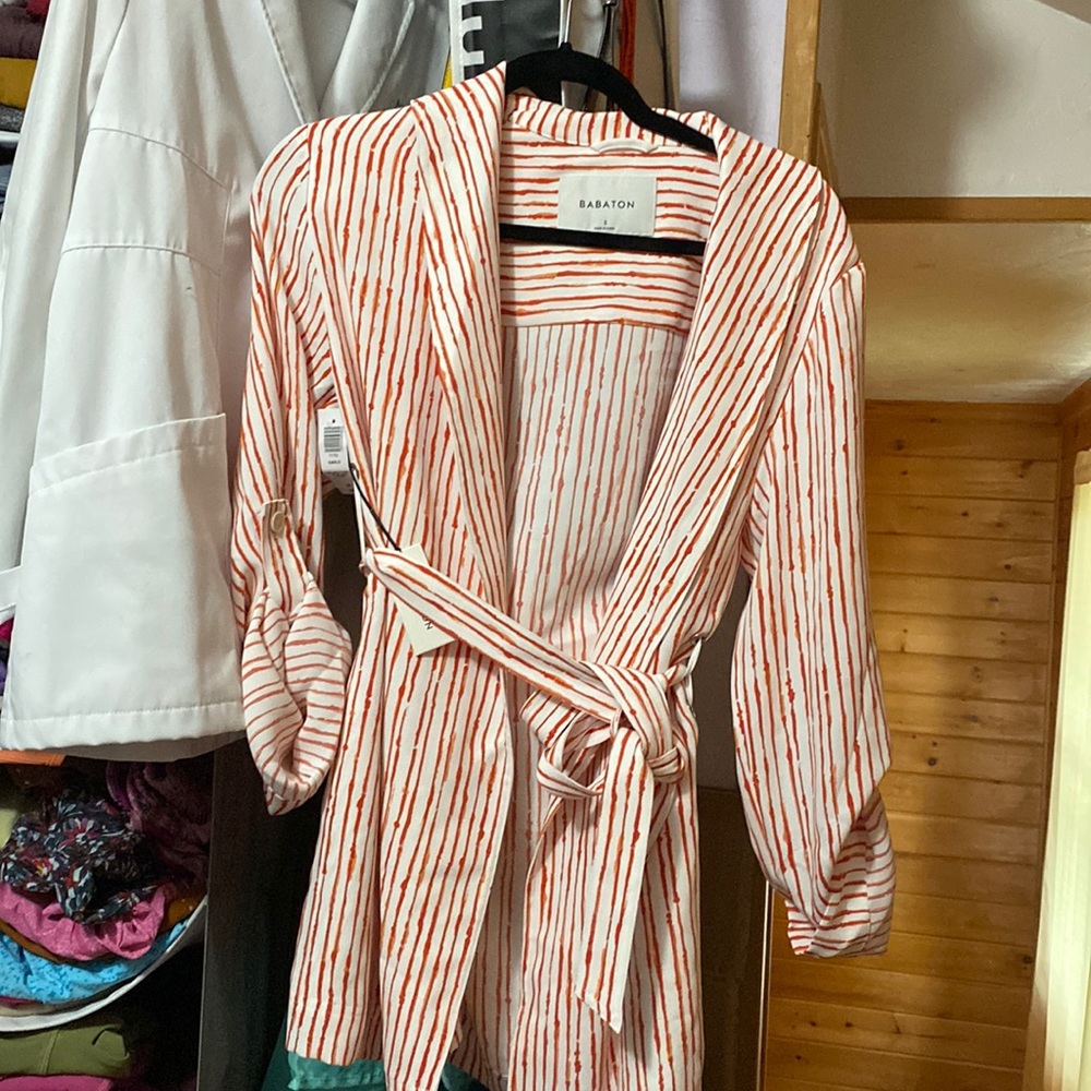 NWT Babaton Kahlo duster